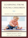 Learning from Young Children (eBook): Research in Early Childhood Music